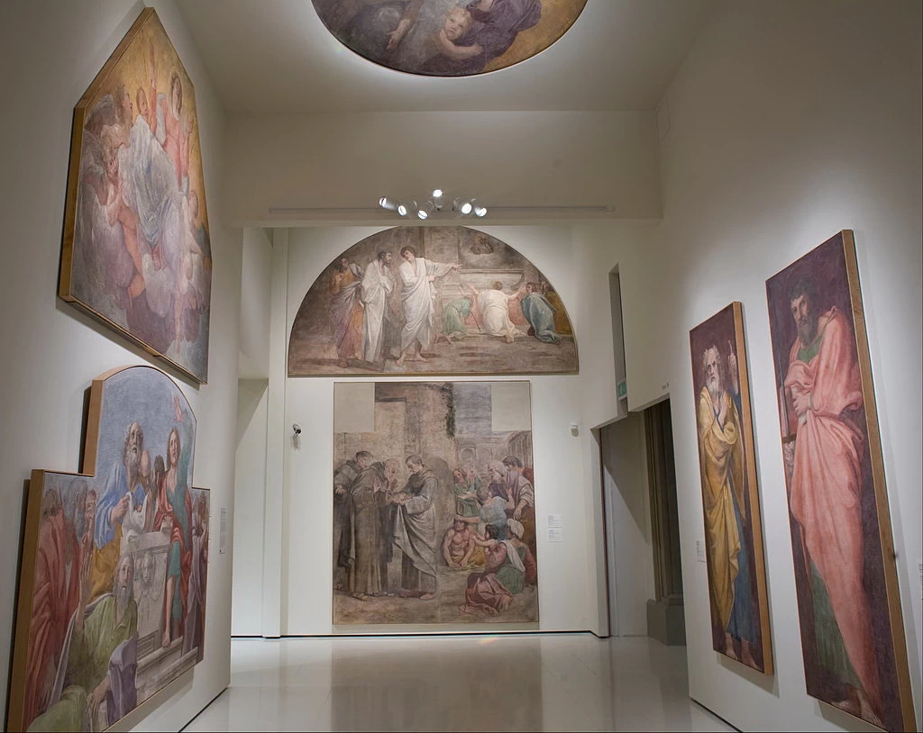 Affreschi dalla cappella Herrera - Museu Nacional d'Art de Catalunya